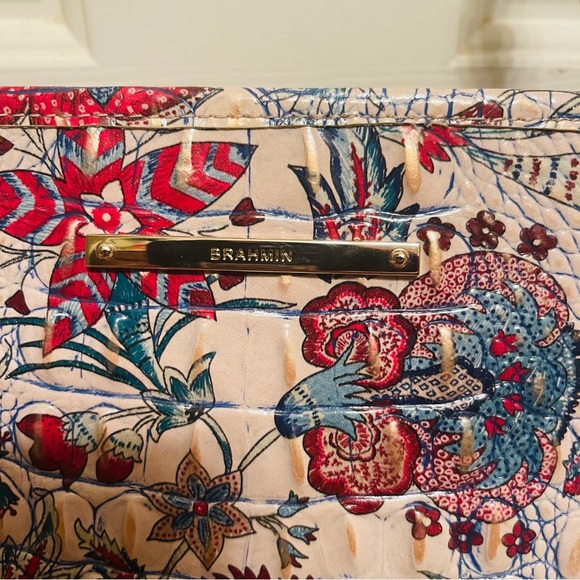 🐦‍🔥SALE! Brahmin Genuine Croc Embossed Leather in Brocade - Picture 3 of 16